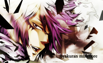 Картинка аниме katekyo+hitman+reborn учитель мафиози реборн бьякуран парень лицо взгляд мильфиоре