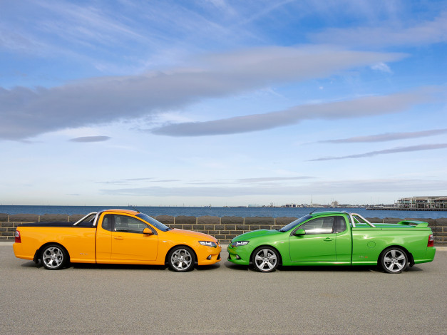 Обои картинки фото автомобили, ford, au, vii, falcon