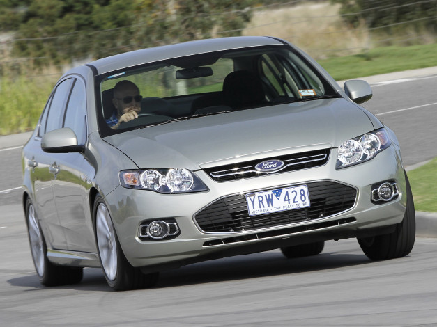 Обои картинки фото автомобили, ford, светлый, fg, g6, falcon