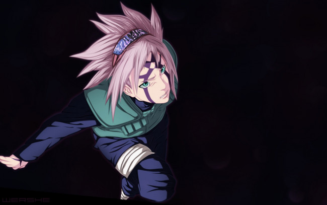 Обои картинки фото аниме, naruto, haruno, sakura, art, anime