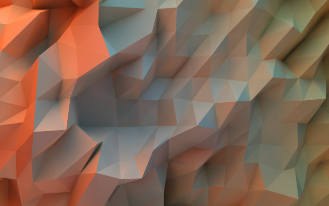 Обои картинки фото рисованные, абстракция, грань, объем, цвет, свет, ребро
