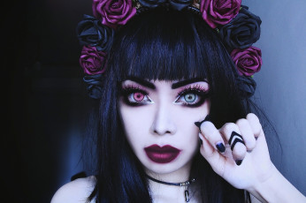 Картинка девушки -unsort+ креатив взгляд модель азиатка девушка wylona hayashi