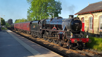 Картинка техника паровозы паровоз рельсы дорога железная