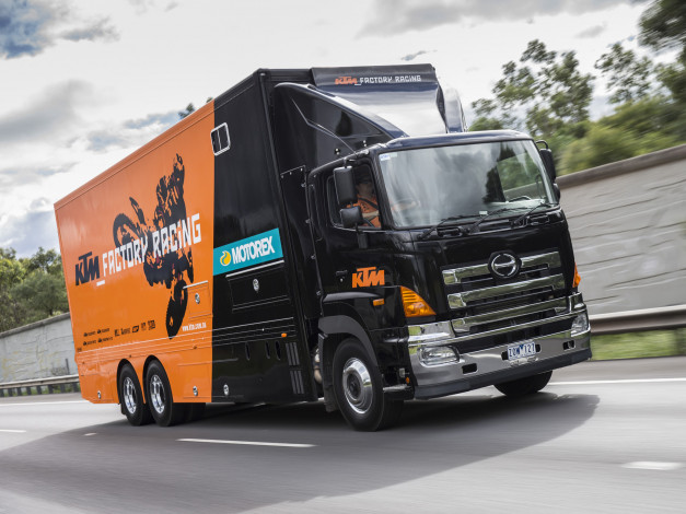 Обои картинки фото автомобили, hino, 700, profia