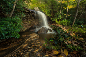 Картинка природа водопады простор