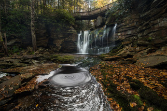 Картинка природа водопады простор