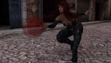 Картинка 3д+графика фантазия+ fantasy девушка взгляд фон