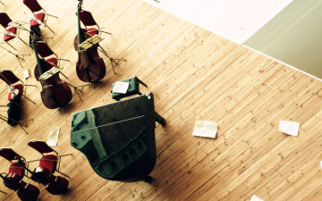 Картинка музыка -музыкальные+инструменты виолончель стул рояль пюпитр