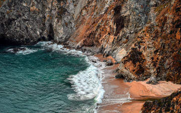 Картинка природа побережье скалы