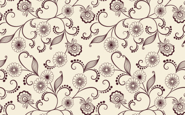 Картинка векторная+графика цветы+ flowers цветы фон узор вектор текстура листики