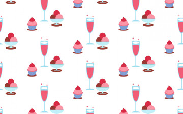 Картинка векторная+графика еда+ food десерт текстура обои фон