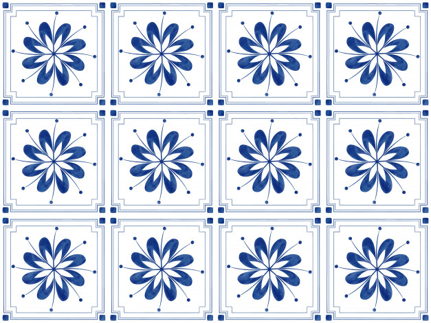 Обои картинки фото векторная графика, графика , graphics, синий, текстура, орнамент