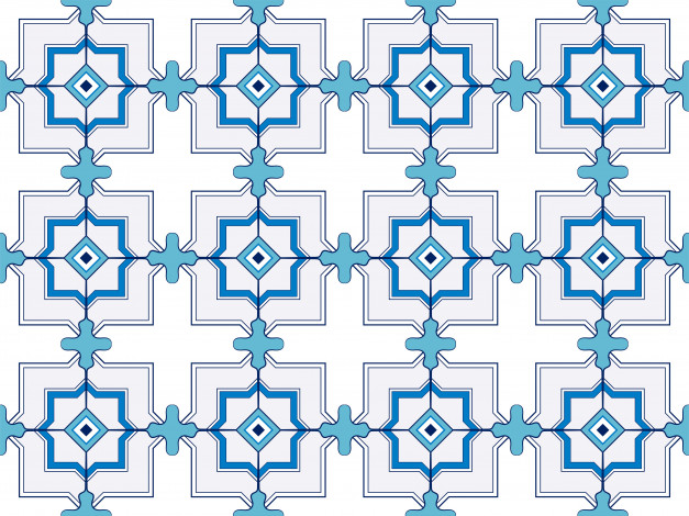 Обои картинки фото векторная графика, графика , graphics, синий, фон, голубой, узор, текстура, белый, орнамент