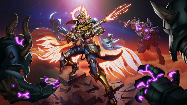 Обои картинки фото видео игры, paladins