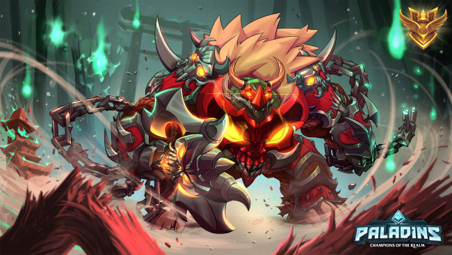 Обои картинки фото видео игры, paladins