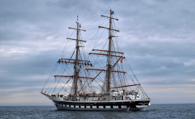 Обои картинки фото корабли, парусники, мачты, паруса