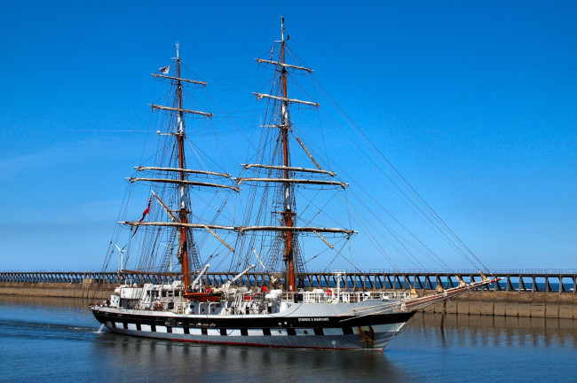 Обои картинки фото корабли, парусники, мачты, паруса