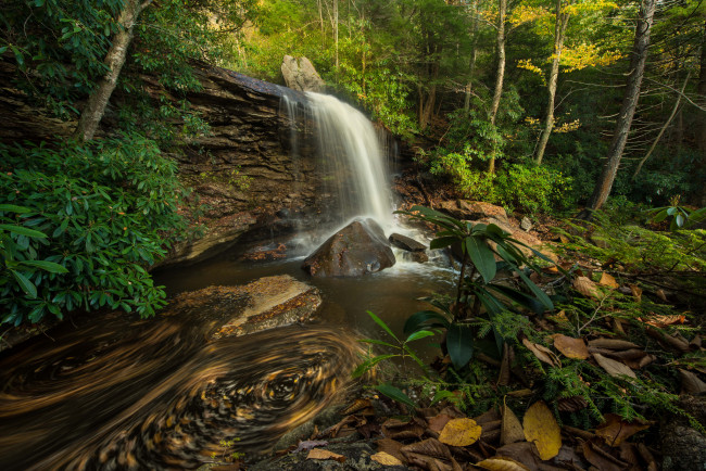 Обои картинки фото природа, водопады, простор