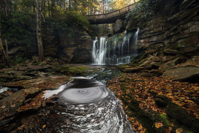 Обои картинки фото природа, водопады, простор