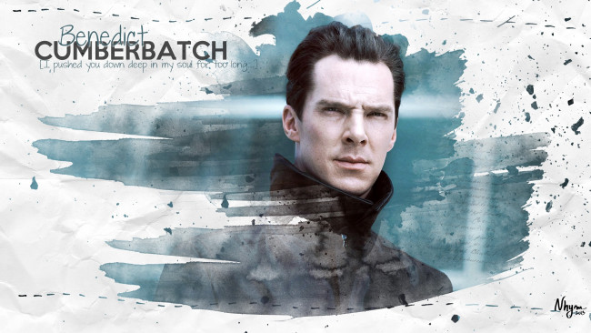 Обои картинки фото кино фильмы, star trek into darkness, бенедикт, камбербэтч