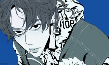 Картинка рисованное люди ван ибо лицо