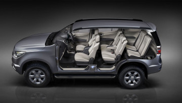 Картинка автомобили 3д шевроле трейлблейзер салон автомобиля автомобиль транспортное средство в разрезе