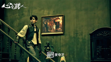 Картинка кино+фильмы psych-hunter парень лестница дом картина