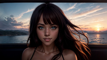 Картинка рисованное люди нейросети графика нейроарт ai art нейронные сети рисунки нейро искусство