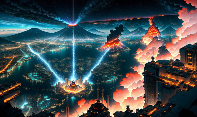 Обои картинки фото фэнтези, иные миры,  иные времена, нейросети, графика, нейроарт, ai, art, нейронные, сети, рисунки, нейро, искусство