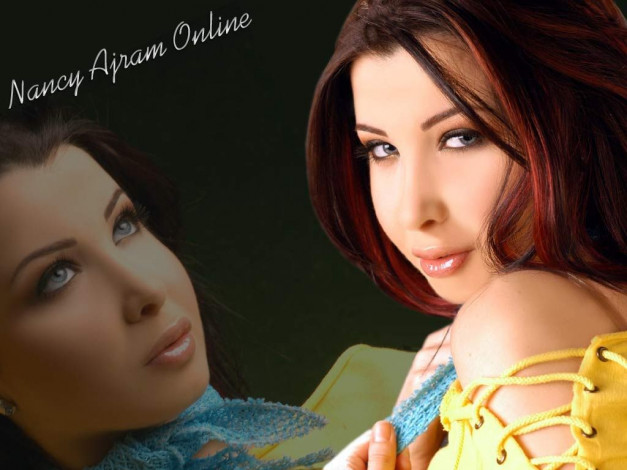 Обои картинки фото Nancy Ajram, девушки