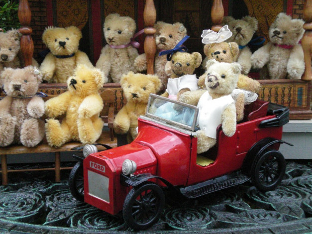 Обои картинки фото разное, игрушки