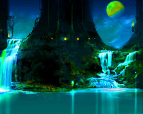 Картинка фэнтези пейзажи