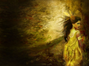 Картинка фэнтези девушки