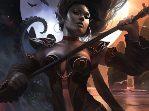 Картинка фэнтези эльфы