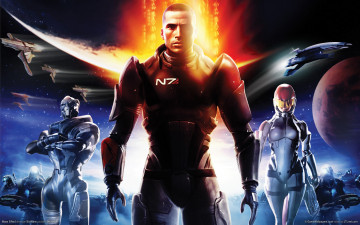 Картинка видео игры mass effect