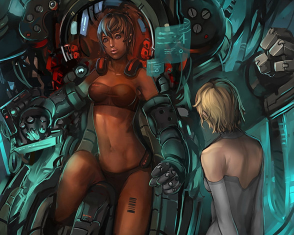 Обои картинки фото фэнтези, девушки