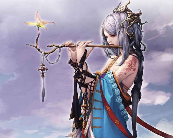 Обои картинки фото фэнтези, девушки