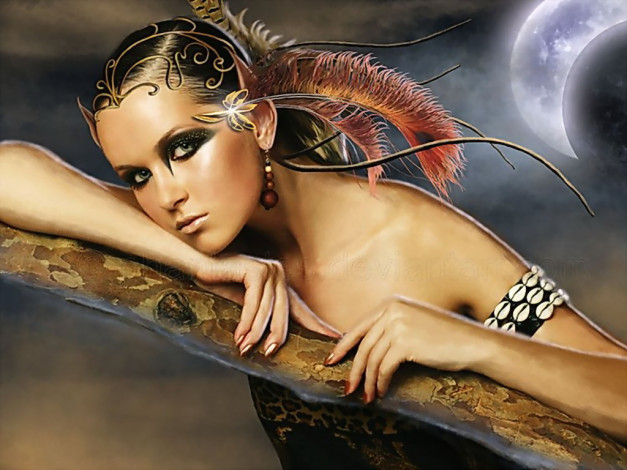 Обои картинки фото фэнтези, эльфы