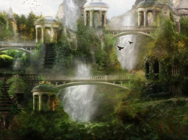 Обои картинки фото фэнтези, пейзажи