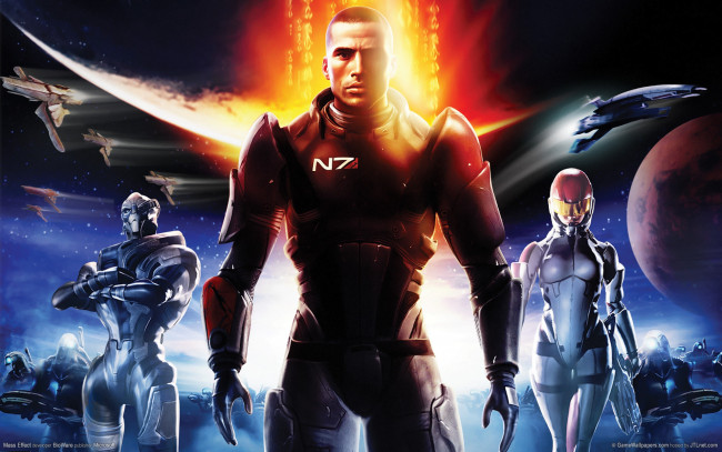 Обои картинки фото видео, игры, mass, effect