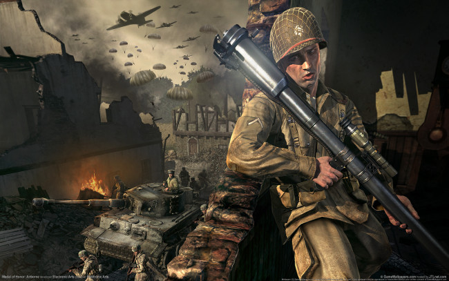 Обои картинки фото видео, игры, medal, of, honor, airborne