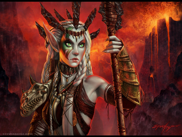 Обои картинки фото фэнтези, эльфы