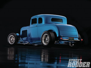 Картинка 1932 ford highboy five window автомобили hotrod dragster