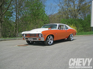 Картинка 1971 chevrolet nova автомобили