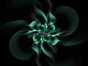 Картинка 3д графика fractal фракталы абстракция узор