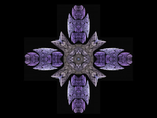 Картинка 3д графика fractal фракталы фрактал узор