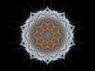 Картинка 3д графика fractal фракталы узор фрактал