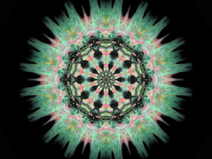 Картинка 3д графика fractal фракталы узор фрактал