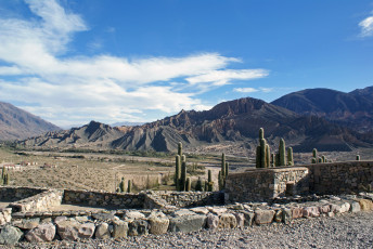 Картинка inca ruins tilcara jujuy города исторические архитектурные памятники руины инки