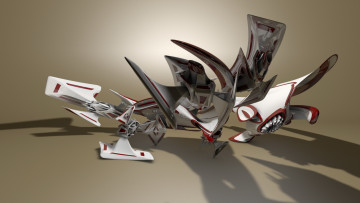 Картинка 3д графика abstract абстракции абстракция